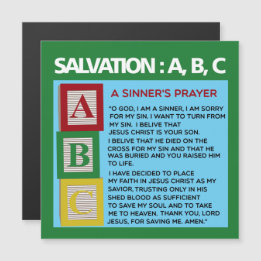 Carte Magnétique Prière d'un soudeur