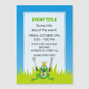 Carte Magnétique Prince BBQ