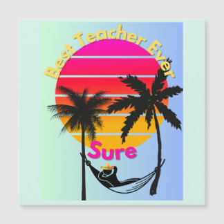 Carte Magnétique Professeur de l'année : Bien sûr