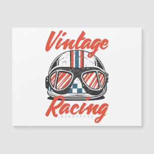 Carte Magnétique Racing Helmet