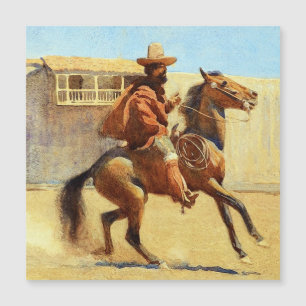 Carte Magnétique Ranchero de la vieille Californie par Maynard Dixo