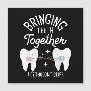 Carte Magnétique Rapprocher les dents - Orthodontiste
