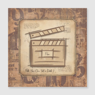 Carte Magnétique réalisateur, acteur, réalisateur idée cadeau