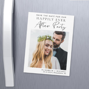 Carte Magnétique Réception de mariage Photo Enregistrer l'aimant de