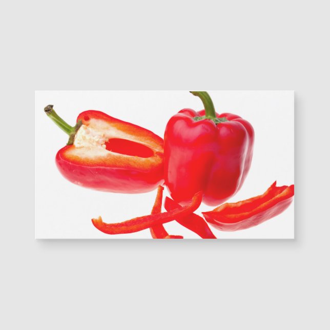 Carte Magnétique Red pepper (homonymie) (Devant)
