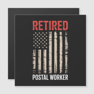Carte Magnétique Retraite Employé Postal Retraité