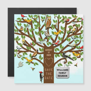 Carte Magnétique Réunion Familiale Enregistrer La Date