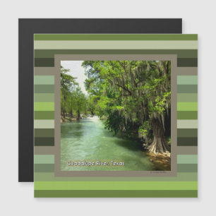 Carte Magnétique Rivière Guadalupe en Gruene, Texas
