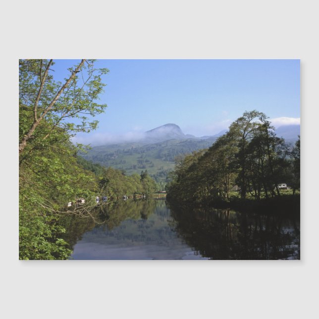 Carte Magnétique Rivière Lochay Killin Écosse (Devant)