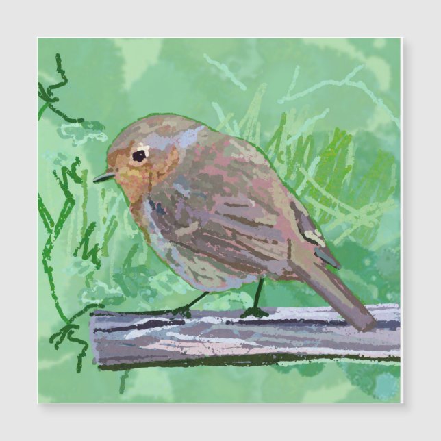 Carte Magnétique Rockin Robin (Devant)