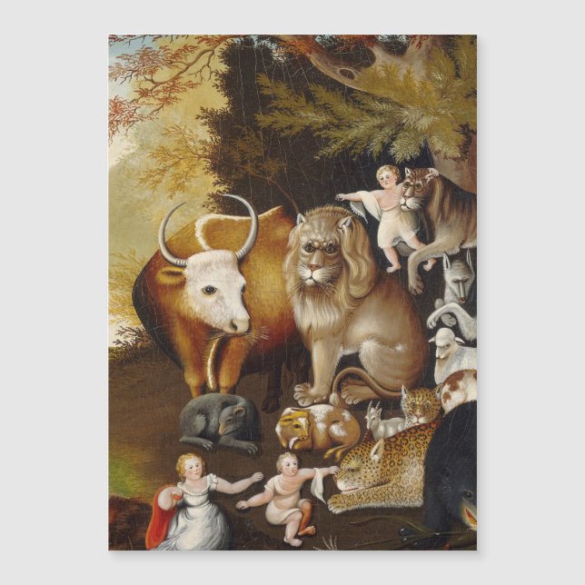 Carte Magnétique Royaume pacifique Biche animal classique (Devant)