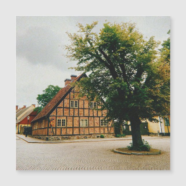 Carte Magnétique Rues pavées de Malmö City (Devant)