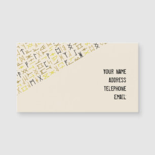 Carte Magnétique Runes