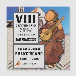 Carte Magnétique Sa  Francisco de Assisi Glossy Poster
