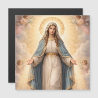 Carte Magnétique Sainte Mère de Dieu Amour Divin & Protection´11