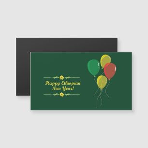Carte Magnétique saison du Nouvel An éthiopien