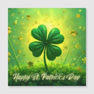 Carte Magnétique Salutations pour la Saint Patrick's Day
