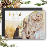 Script Joyeux Or Chic avec photo courbe