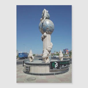 Carte Magnétique Sculpture aux marins
