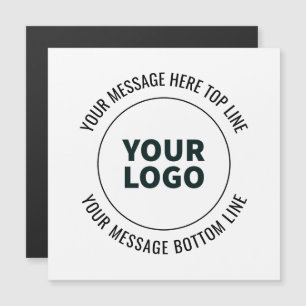 Carte Magnétique Simple à remplacer par votre logo ou votre image