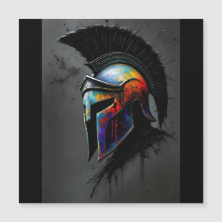 Carte Magnétique Spartans Never Die 