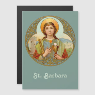 Carte Magnétique St. Barbara (BK 001) 5"x7"