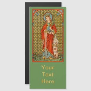 Carte Magnétique St. Barbara (JP 01) 4"x9"