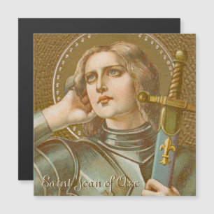 Carte Magnétique St. Jeanne d'Arc (JM 28) Salutation magnétique