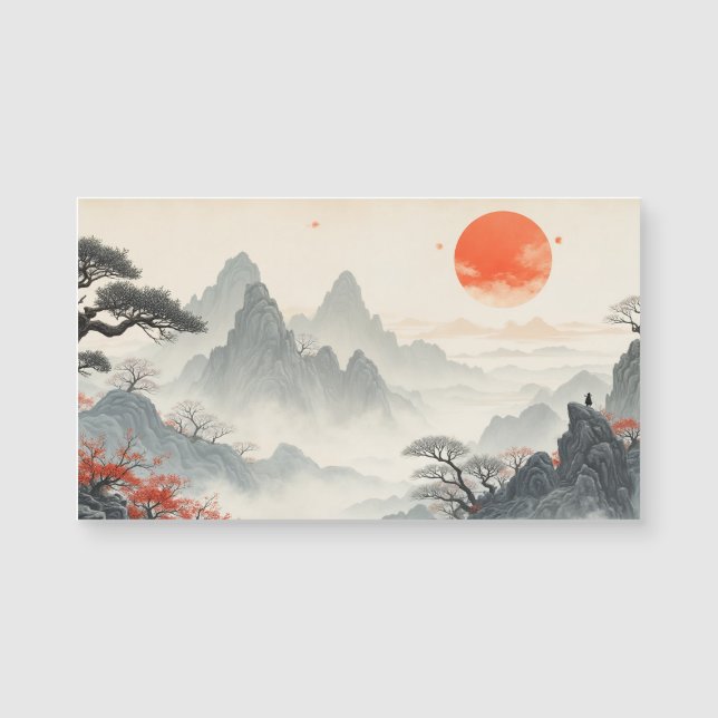 Carte Magnétique style corée (Devant)