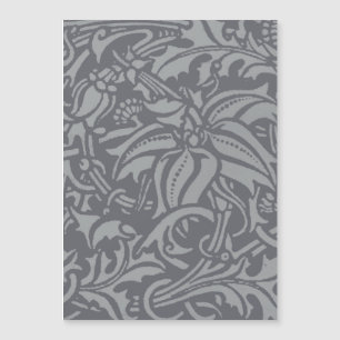 Carte Magnétique Style Scottish Thistle Knot William Morris