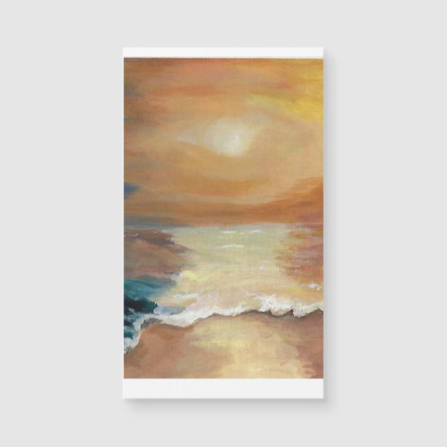 Carte Magnétique Sunset-Père Noël Teresa-Costa Rica (Devant)