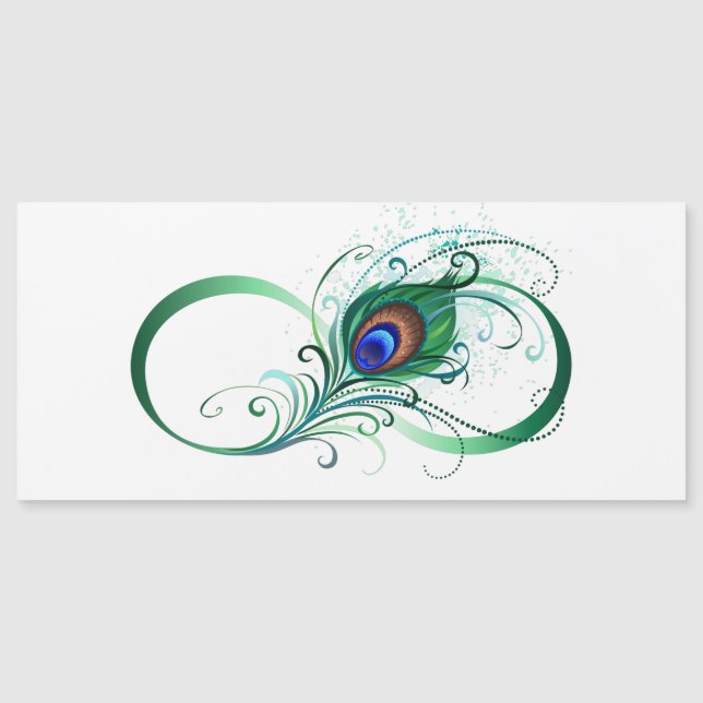 Carte Magnétique Symbole de l'Infinity (Devant)