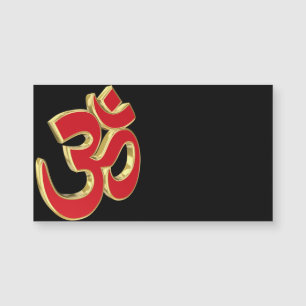 Carte Magnétique Symbole Om