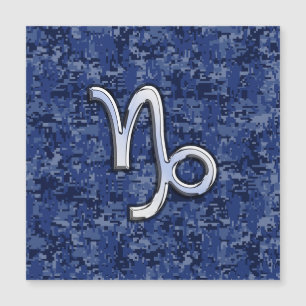 Carte Magnétique SYMBOLE Zodiaque Capricorne Camouflage numérique b
