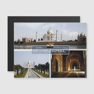 Carte Magnétique Taj Mahal - Inde -