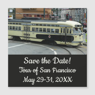 Carte Magnétique Téléphérique de San Francisco