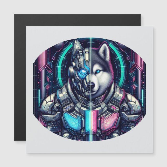 Carte Magnétique The Future Wolf (Devant / Derrière)