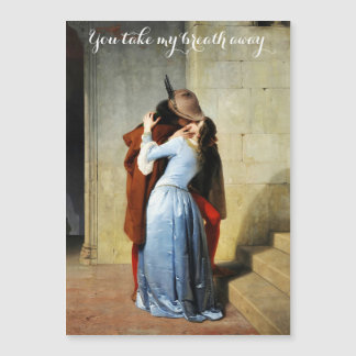Carte Magnétique The Kiss - Francesco Hayez Il Bacio Romantic