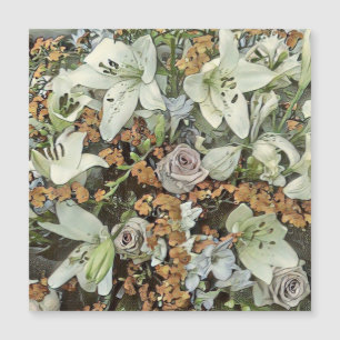 Carte Magnétique toony world floral 7