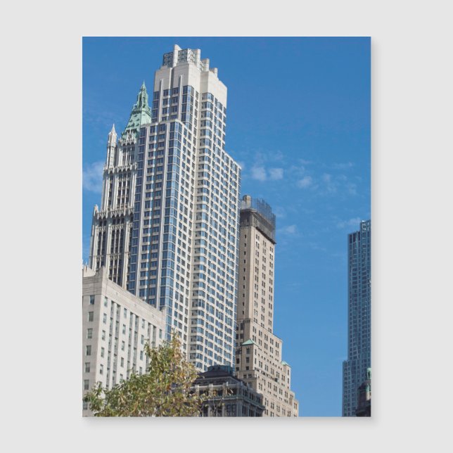 Carte Magnétique Tour Barclay Manhattan New York City (Devant)
