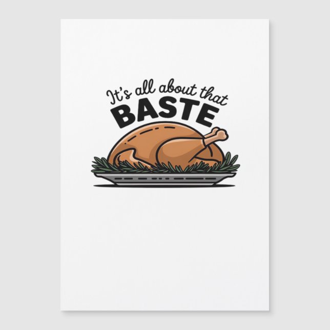 Carte Magnétique Tout Sur Ce Baste Noël Classique (Devant)