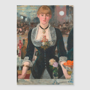 Carte Magnétique Un bar aux Folies-Bergère Edouard Manet