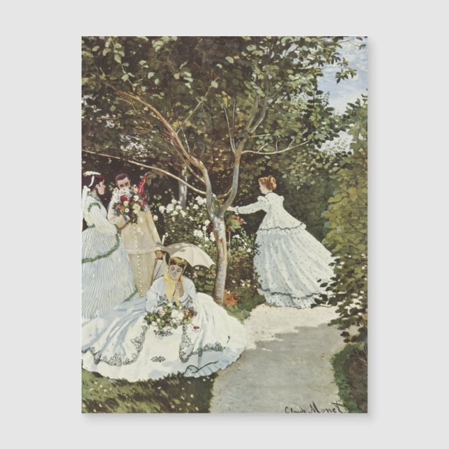 Carte Magnétique Un moulin à vent à Zaandam Claude Monet (Devant)