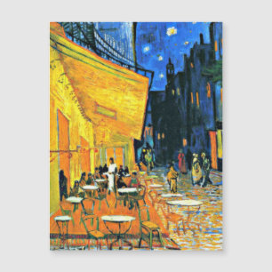 Carte Magnétique Van Gogh - Terrasse Café
