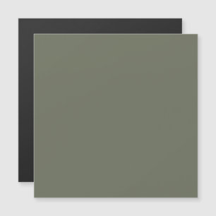 Carte magnétique verte Moss Minimaliste - Personna