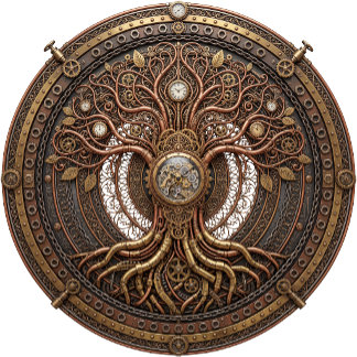 Carte Magnétique Vibrant Multi-Color Floral Mandala Vector Art