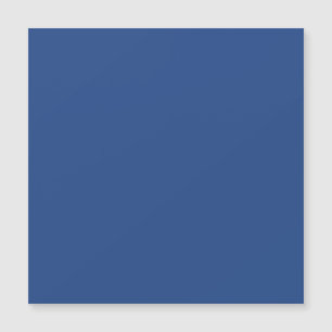 Carte Magnétique Vide Créez votre propre - Bleu Profond