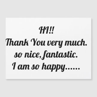 Carte Magnétique Vikta hälsningskort kort