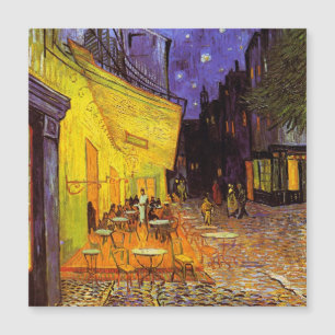 Carte Magnétique Vincent Van Gogh Café Terrasse Au Night Fine Art