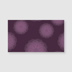 Carte Magnétique Violet, cool, tendance moderne simple floral abstr